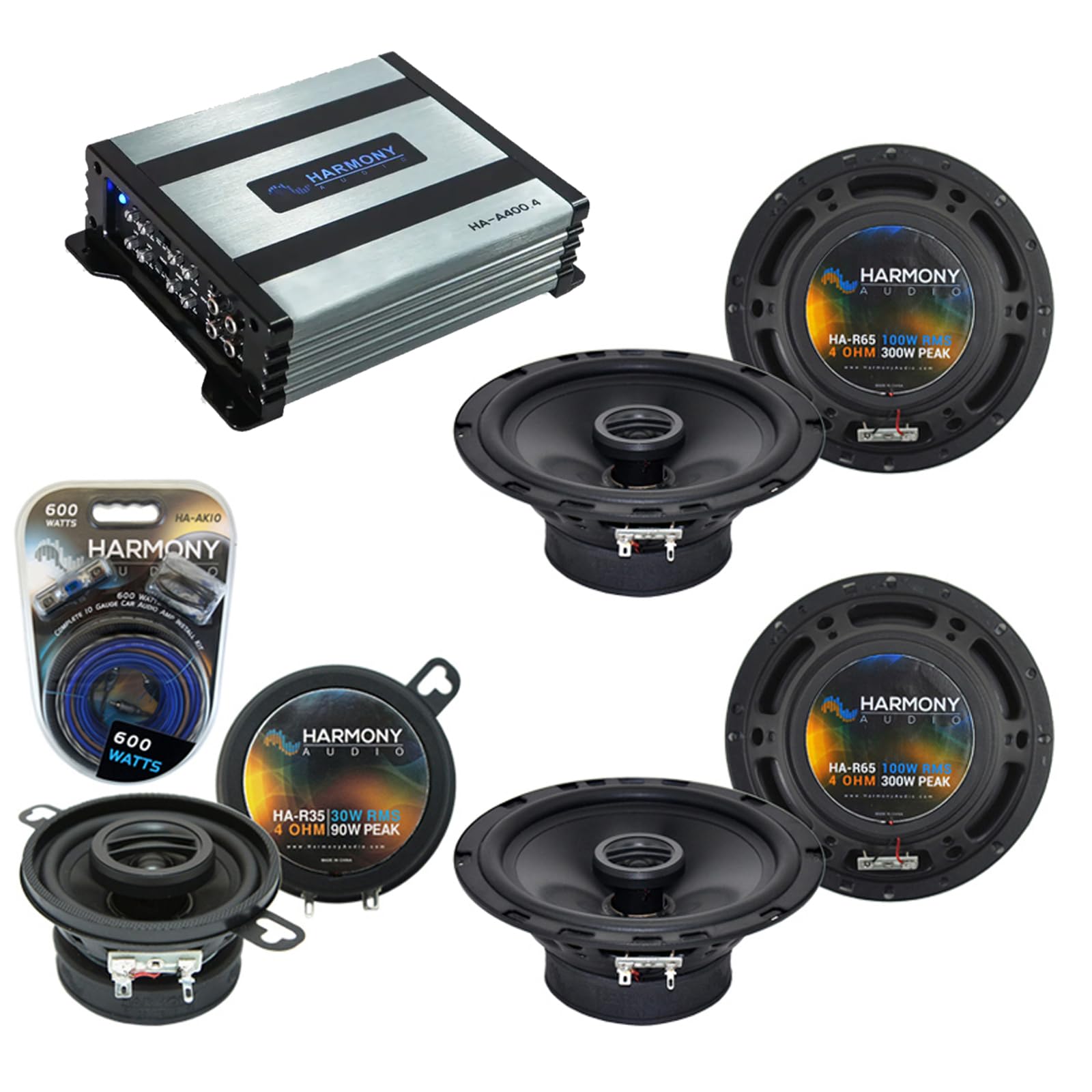 Amazon.com: Harmony Audio HA-R65 Compatible with Jeep Liberty 02
